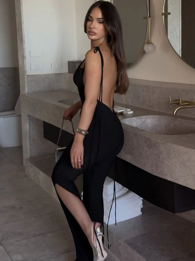 Dulsara | Combinaison sexy sans dos et sans manches