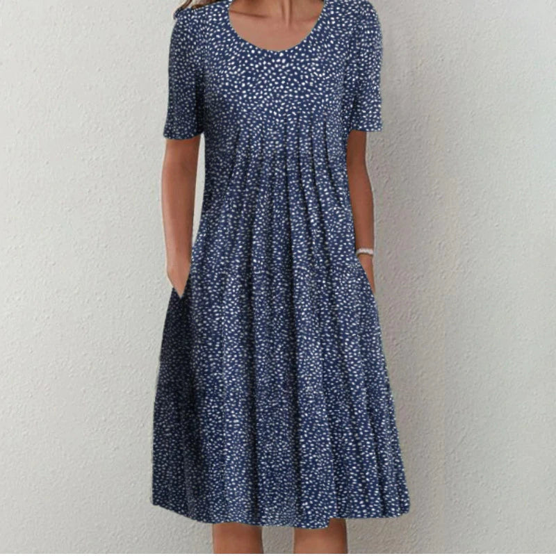 Emma™ Élégante robe en coton