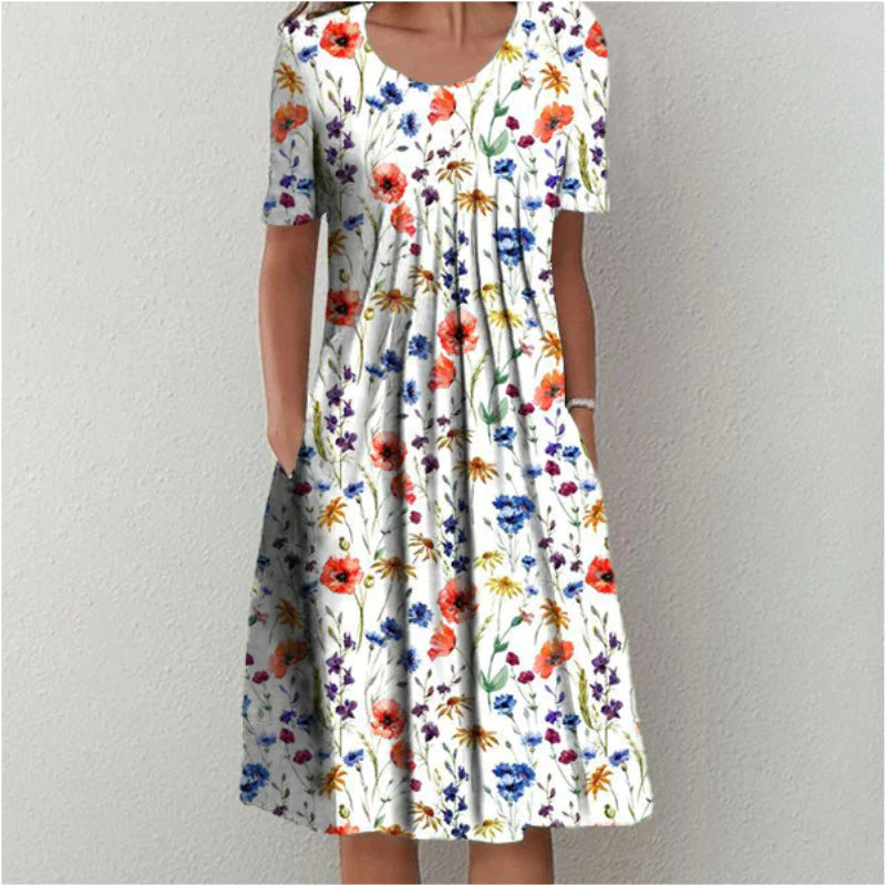 Emma™ Élégante robe en coton