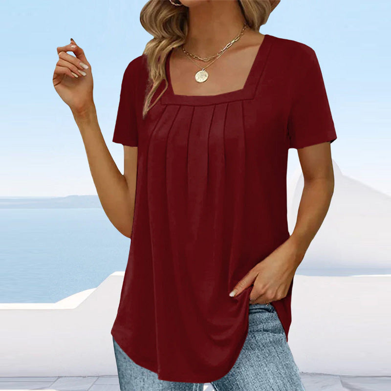 Athena™ - Plissee-Bluse