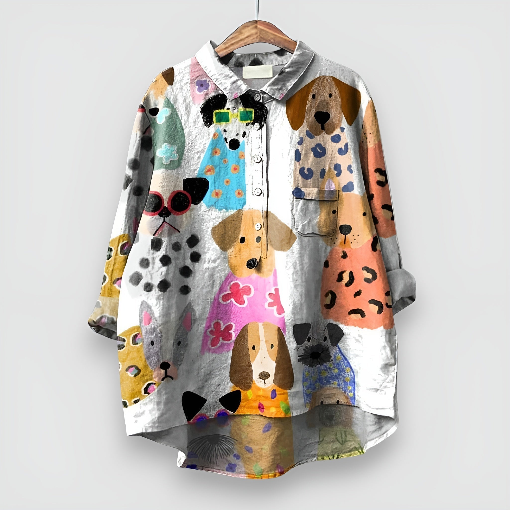 Amelie™ | T-shirt pour femme avec imprimé de chien