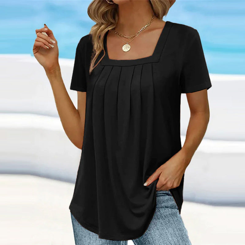 Athena™ - Plissee-Bluse