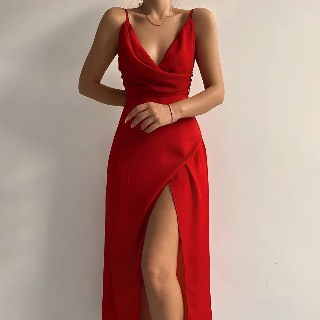 Carina | Élégante robe sans bretelles